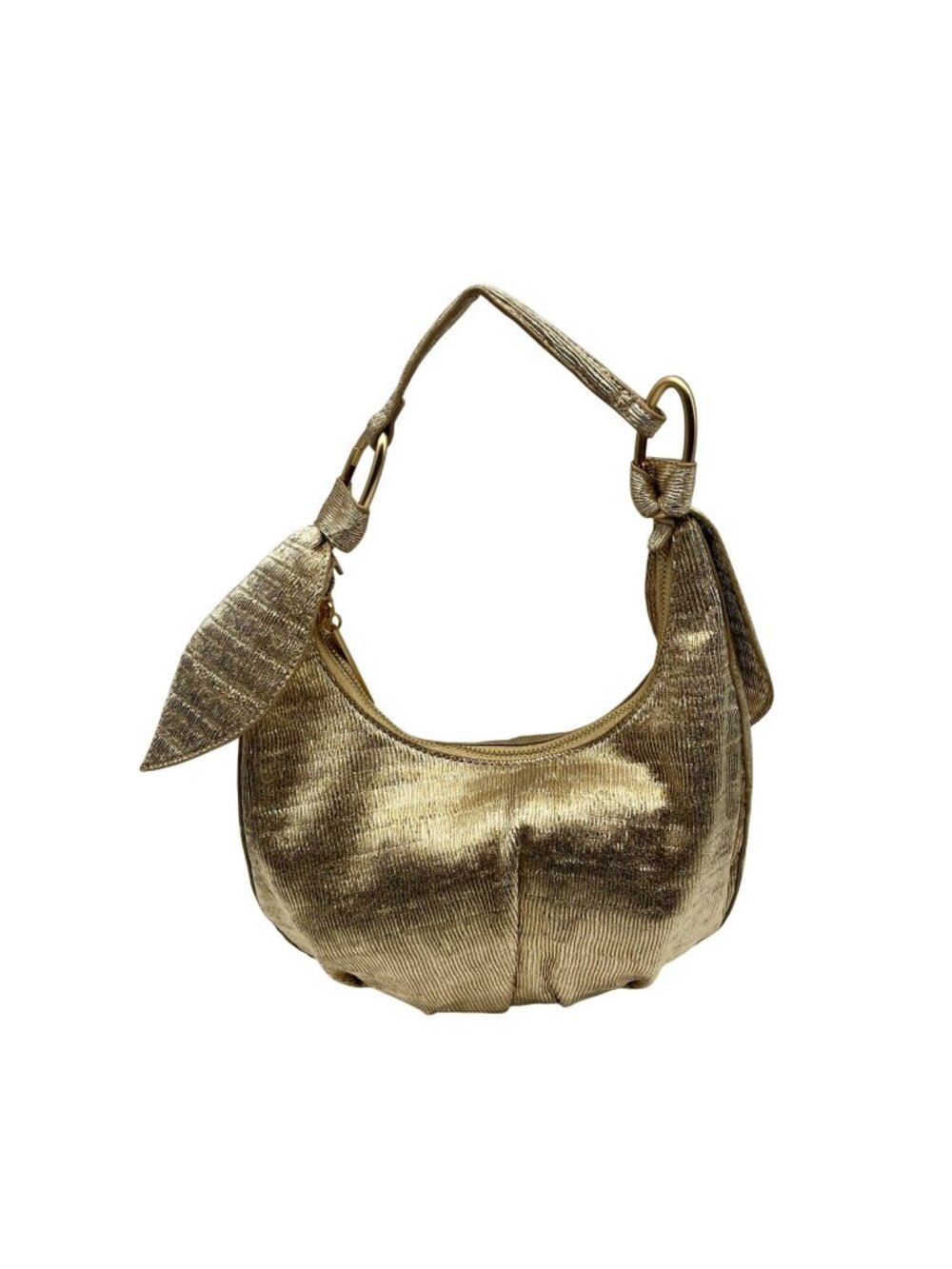 Gold House Of Want Shoulder Bag
